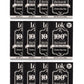 LöK Dark Chocolate Bar 100% Cacao, Vegan, Gluten Free - 3.0 Ounce, 12 Count, Dark Brown