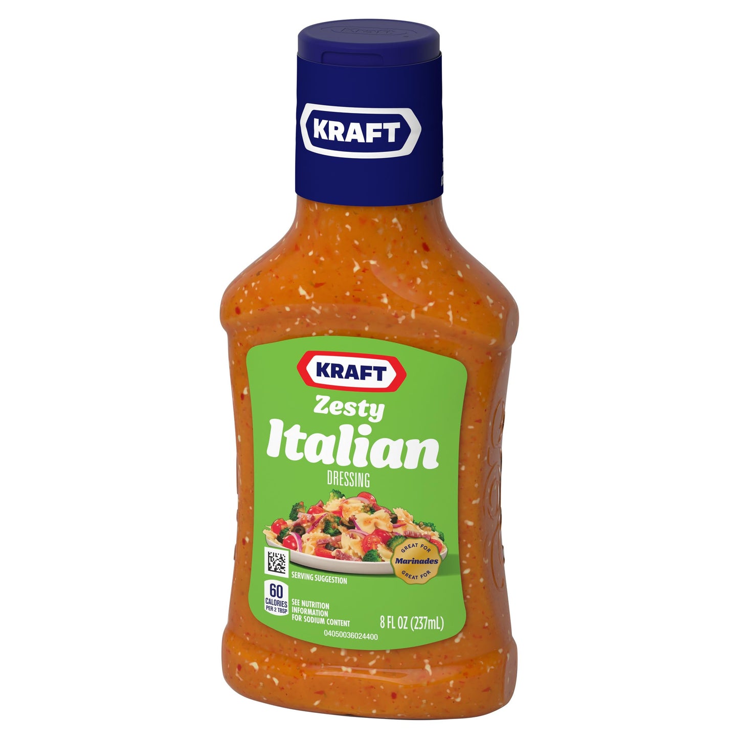 Kraft Zesty Italian Salad Dressing (8 Fl Oz Bottle)