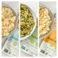Poshi Riced Vegetables Variety Pack | Ready To Eat, All Natural, Non Gmo, Low Calorie + Carb, Gluten Free, Vegetable Rice, Fully