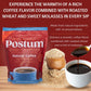 Postum Coffee Substitute - Wheat Bran & Molasses Blend, Caffeine Free, 42oz
