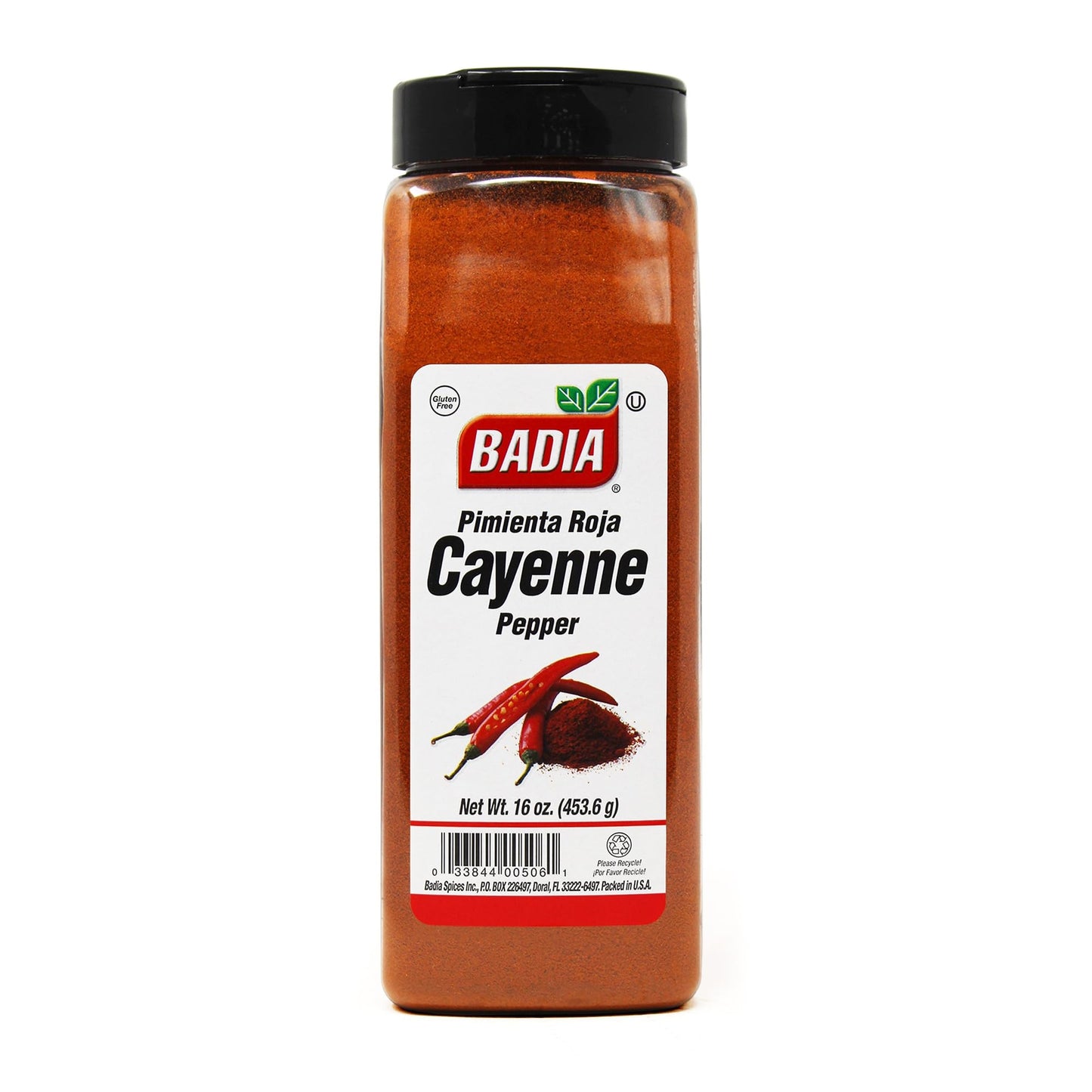 Badia Red Pepper Ground, 16 Ounce (Pack of 6)
