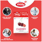 Vitalp Taste, Swiss Made, Sugar Free Candy With Stevia, Vegan, Cherry Flavor, 25G/0.88 Ounce Packs, 16 Boxes