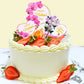 Sumersha 12 Pieces Happy Mother'S Day Cake Toppers Flower Cupcake Topper For Mother'S Day Birthday Cake Decoration Party Supplie