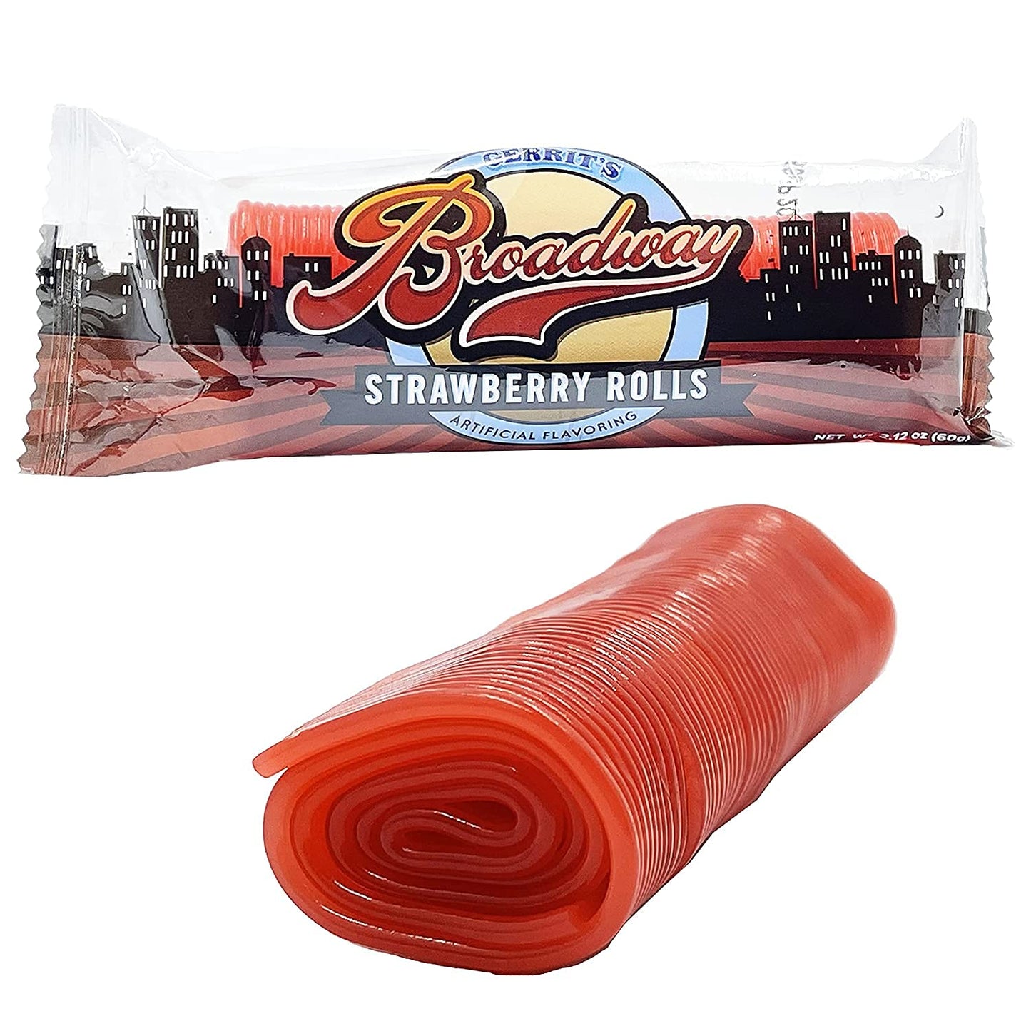 Fruidles Strawberry Licorice Rolls, Individually Wrapped, 5 Pound, Red