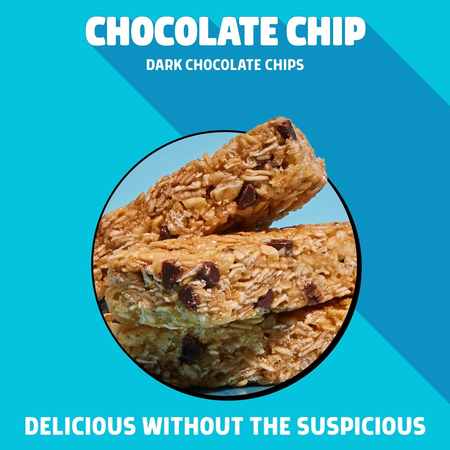 Junkless Chewy Granola Bars Twin Pack – Chocolate Chip & Cinnamon Roll – Gluten-Free, Less Sugar – 12 Bars in 2 Boxes