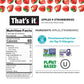 Thats it. Mini Fruit Bars Variety Pack, No Sugar Added, Vegan, Gluten Free, Medium Size, 35 Bars, Includes Blueberry, Cherry, Fig, Mango, Strawberry