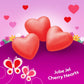 Brachs Jube Jel Cherry Hearts, Valentines Day Candy, Classic Cherry Flavored Heart Candy for Valentines Day, Heart Shaped Red