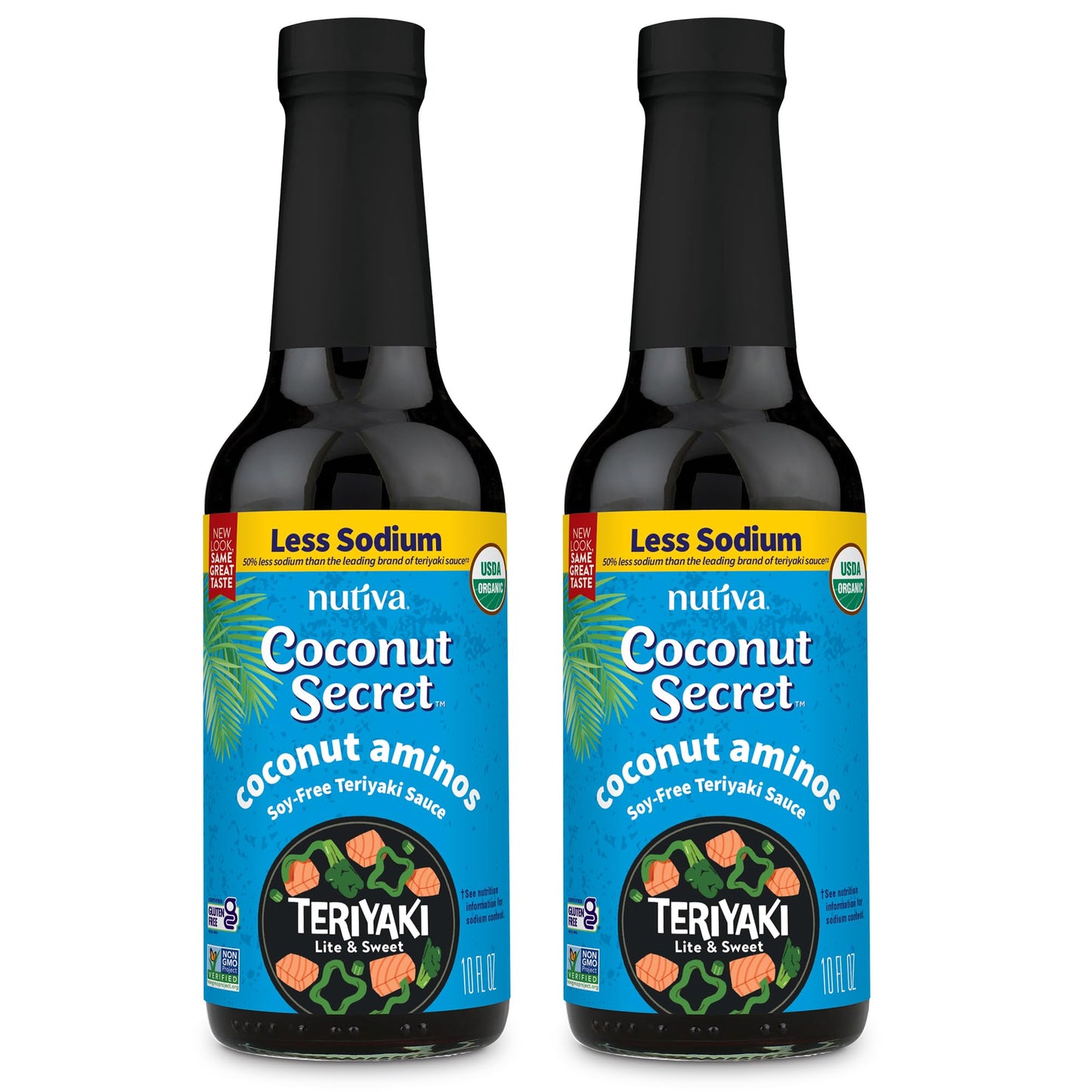 Coconut Secret Coconut Aminos Teriyaki Sauce (2 Pack) - 10 fl oz