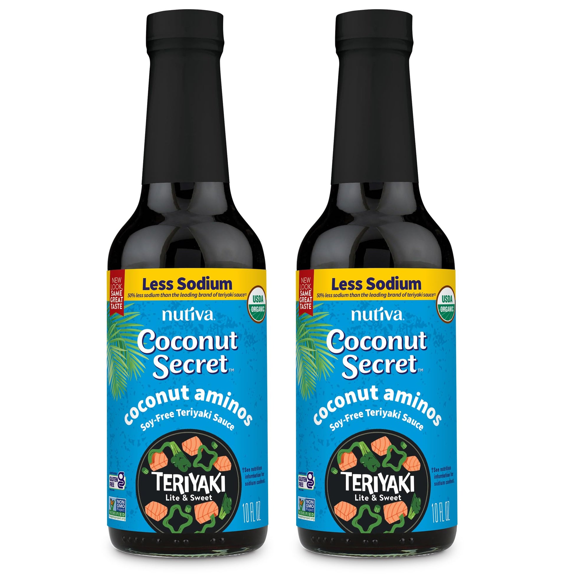 Coconut Secret Coconut Aminos Teriyaki Sauce (2 Pack) - 10 fl oz