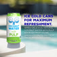 C2O Coconut Water with Pulp - 24 Cans, 10.5 FL OZ - Plant Based, Non-GMO, Natural Hydration, Essential Electrolytes