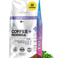 Livingood Daily Ground Decaf Coffee with Moringa, Vegan, Organic, Non-GMO, 12 oz Bag