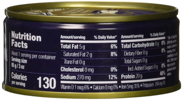 Tonnino Tuna Olive Oil Can - 0.5 Pound