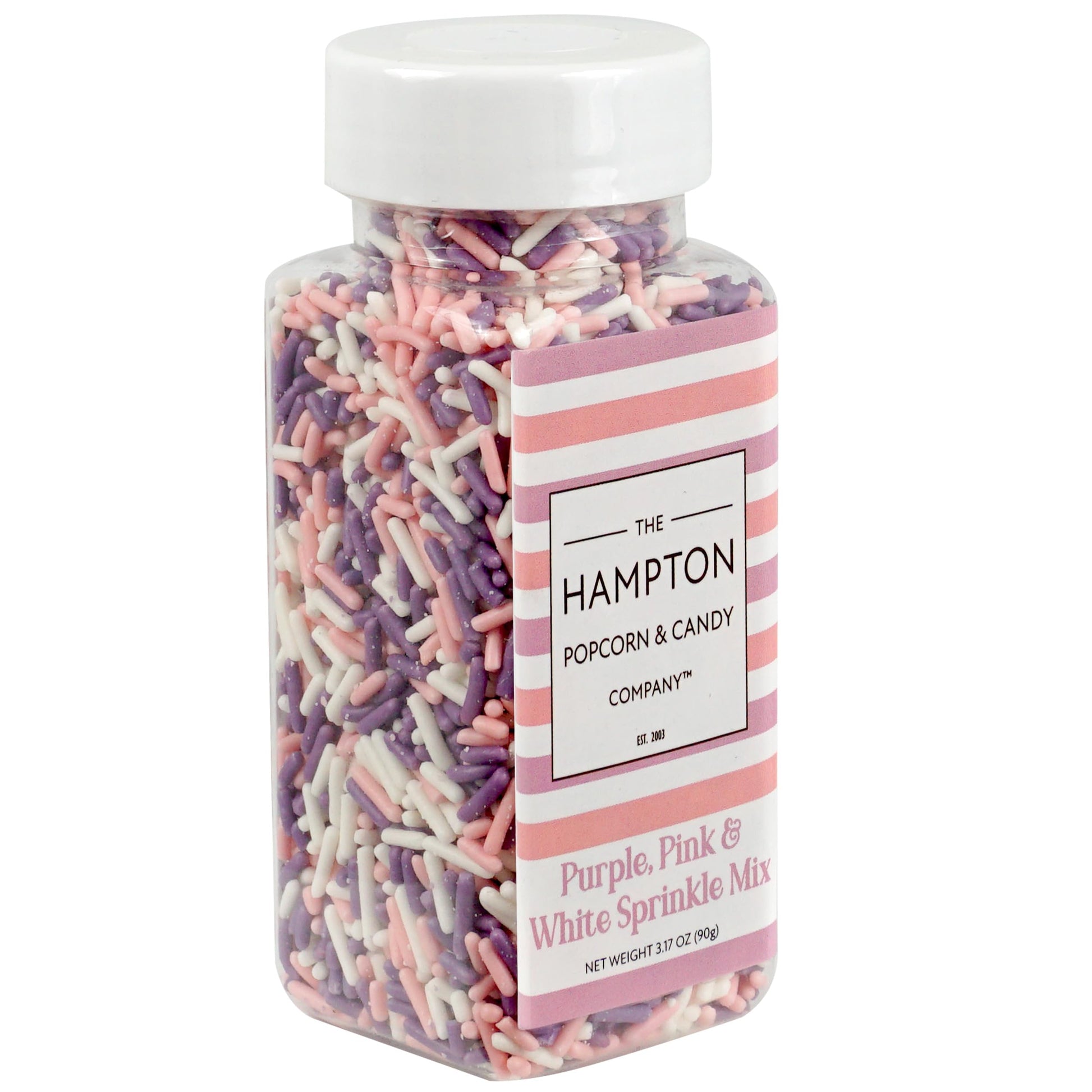 Pink, Purple & White Sprinkles Jimmies 3.17 oz, Sprinkles For Cake Decorating, Cake Sprinkles, Sprinkles For Baking, Ice Cream &