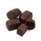 Yupik Dark Chocolate Covered Soft Toffees, 1.1 Lb (17.6 Oz), Miniature Bars, Rich Dark Chocolate, Chewy Caramel Candies, Individ
