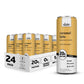 Slate Milk - High Protein Iced Coffee - Caramel Latte - 175mg Caffeine  Lactose Free Energy - 20g Protein  1g Sugar  100 Calories  1g Net Carbs  No Sugar Added - Protein Coffee - 11 fl oz  24 Cans