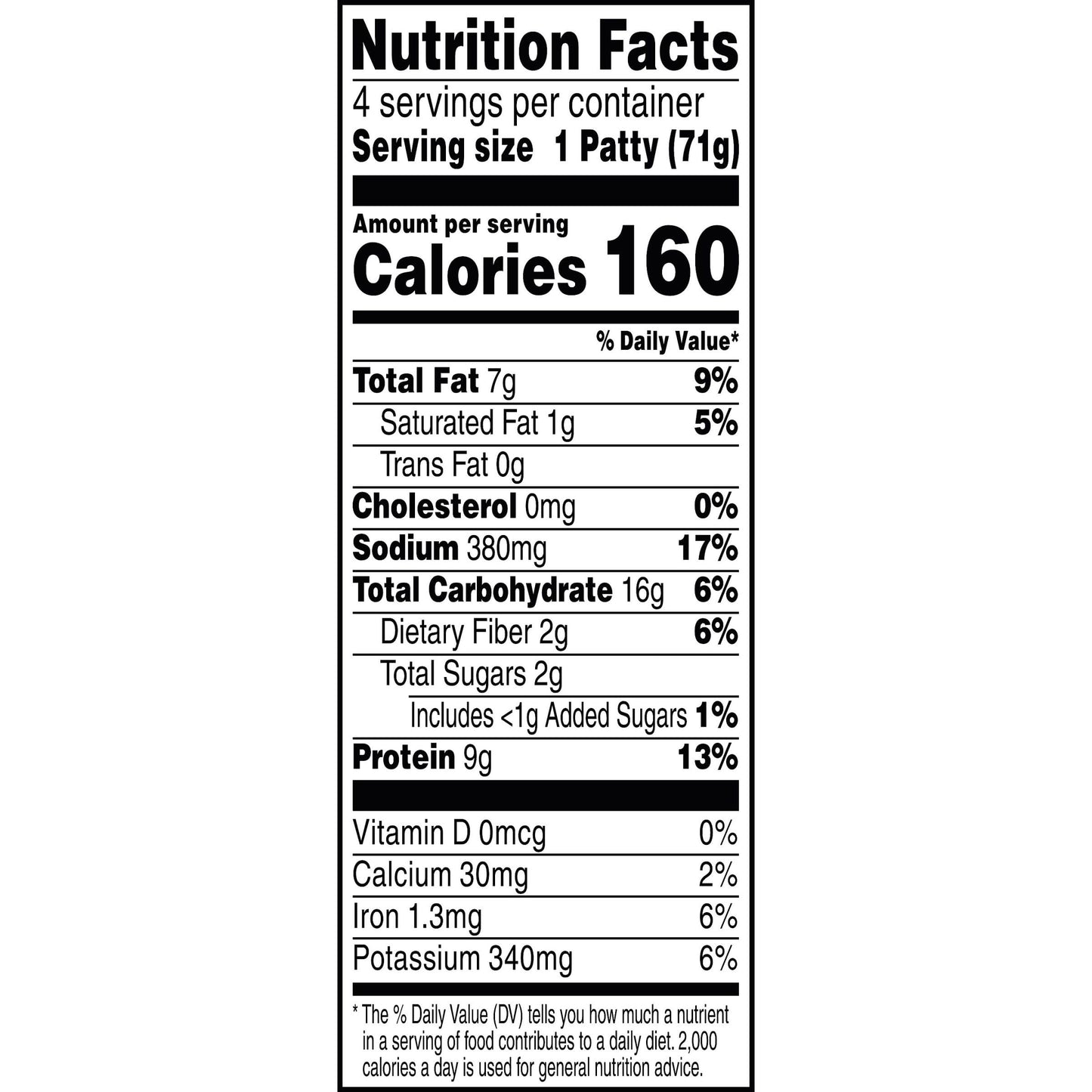 MorningStar Farms Plant Based Chikn Patties, Vegan Meat (4 Count)