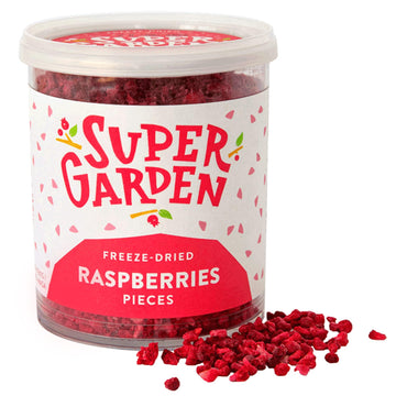 Freeze Dried Raspberry Pieces - Freeze Dried Raspberries - Raspberries Baking Chips - Freeze Dried Fruit - Dried Raspberries No 