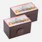 Octavius Assorted Tea Gift Set | 6 Flavored Black & Green Teas | 30 Enhanced Teabags In Each Box | Wooden Tea Sampler With Taj Mahal Design | Luxury Tea Gift Box | Pack Of 2