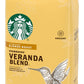Starbucks Veranda Blend Coffee, Blonde Roast Ground Coffee, Made with 100% Arabica Coffee, FlavorLock Packaging for Fresh Flavor