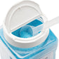 The Candery Cotton Candy Floss Sugar 32Oz (2-Pack) Includes 100 Premium Cones | Raspberry Blue And Strawberry | Plastic, Reusabl