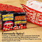 SPONTANEOUS COMBUSTION Ghost Pepper Microwave Popcorn - 12 Pack, 3.5 oz Bags, Gourmet Spicy Snack for Home Movies