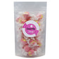 Gourmet Soft And Chewy Salt Water Taffy Candy - Individually Wrapped - Bulk Bag (Strawberry Banana, 1 Pound (Pack Of 1))