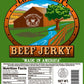 Buffalo Bills 8Oz Teriyaki Country Cut Beef Jerky Pack (Moist & Tender Teriyaki Beef Jerky)