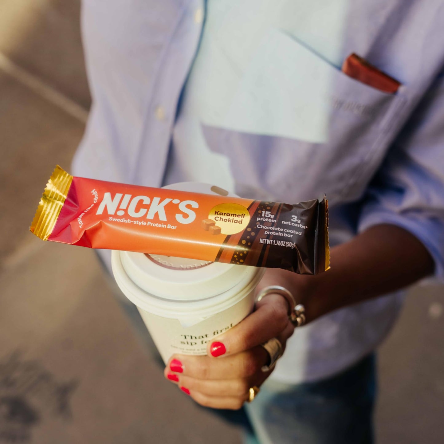 Nick’S Chocolate Caramel Protein Bars – 12-Count Box | High Protein, Low Calories, Low Carbs, Keto Friendly, No Added Sugar