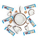 Snack Break Coconut Wafer Rolls, Rolled Wafer Cookies, Coconut Coated Delicious Snack, Individually Wrapped, Crunchy Sticks for