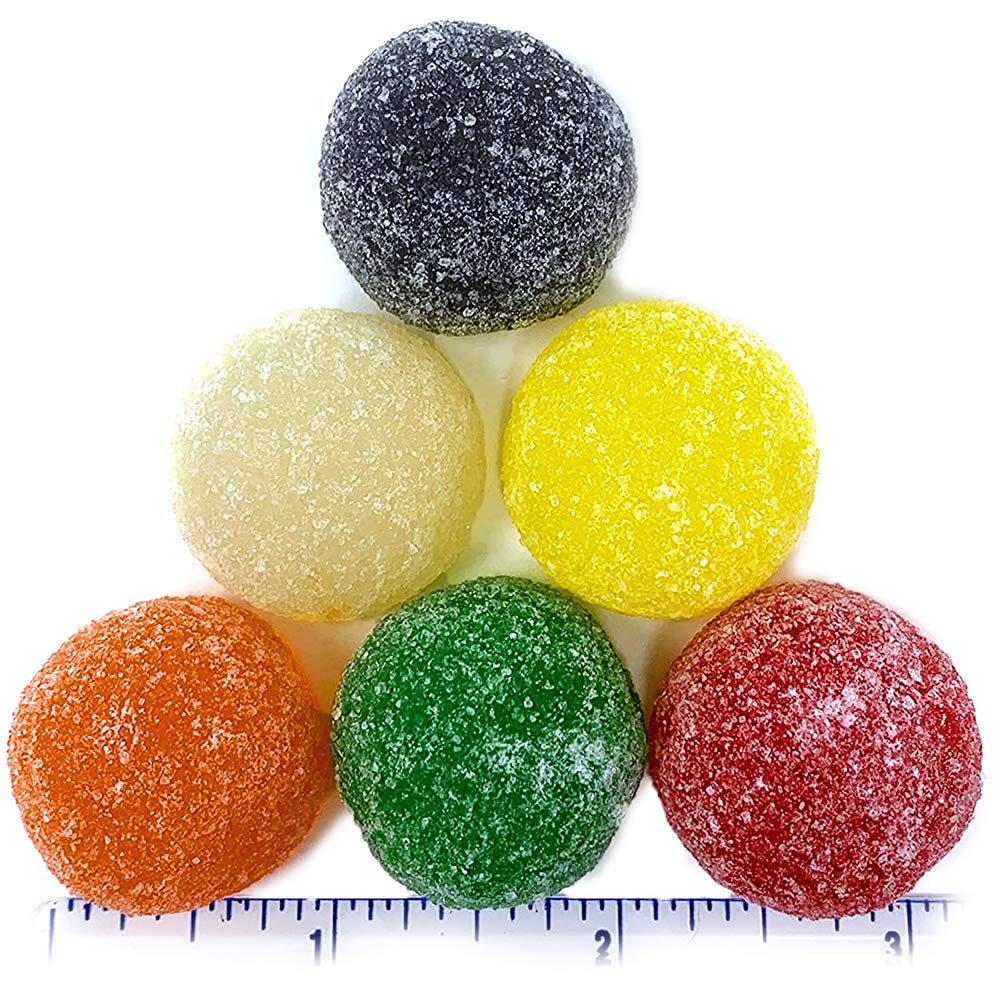 SweetGourmet Assorted Giant Gum Drops | Large Gumdrops Jelly Candy | 2.5 Pounds