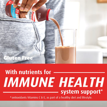 Premier Protein Shake, Chocolate, 30g Protein 1g Sugar 24 Vitamins Minerals Nutrients to Support Immune Health, 11.5 fl oz (Pack
