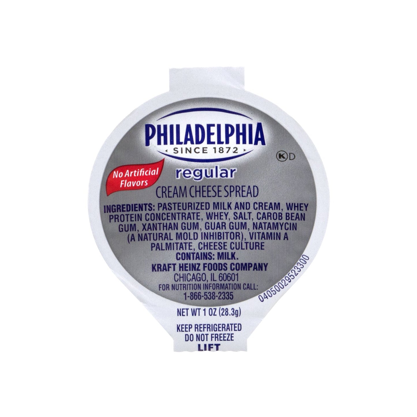 Philadelphia Original Cream Cheese Pouches, 1 Ounce (60 Pack), Perfect for Spreads and Cooking