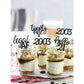 24 Pack Glitter 21St Birthday Cupcake Toppers For Celebrating Twenty-One Years Old Birthday Party Decorations (Black Glitter)