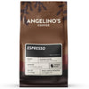 Angelino's Coffee Espresso Beans, 12oz Whole Bean Coffee, Dark Roast with Notes of Dark Chocolate & Caramel, Reserve Collection 