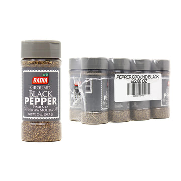 Badia, Pepper Black Grnd, 2 Oz, (Pack Of 8)
