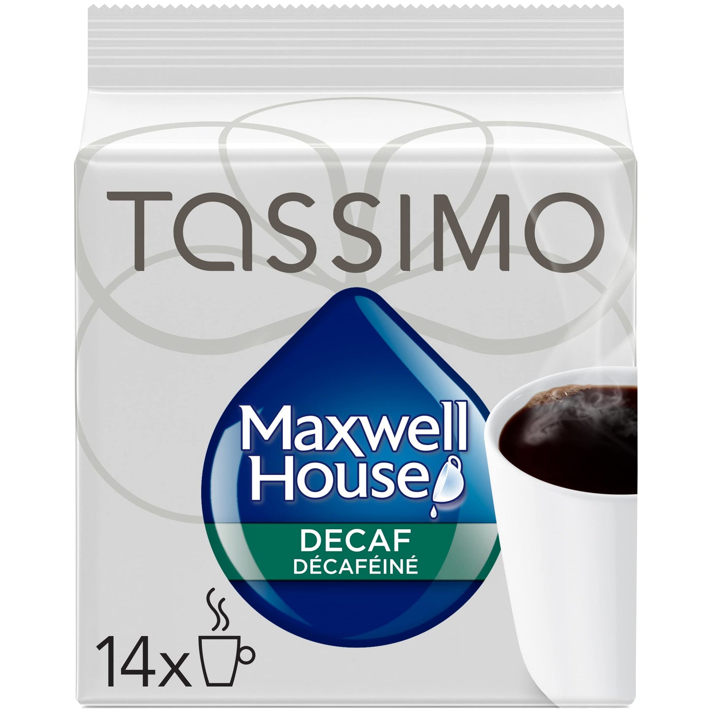 Maxwell House Cafe Collection Decaf  14-Count T-Discs For Tassimo Beverage Makers - Custom Roasts
