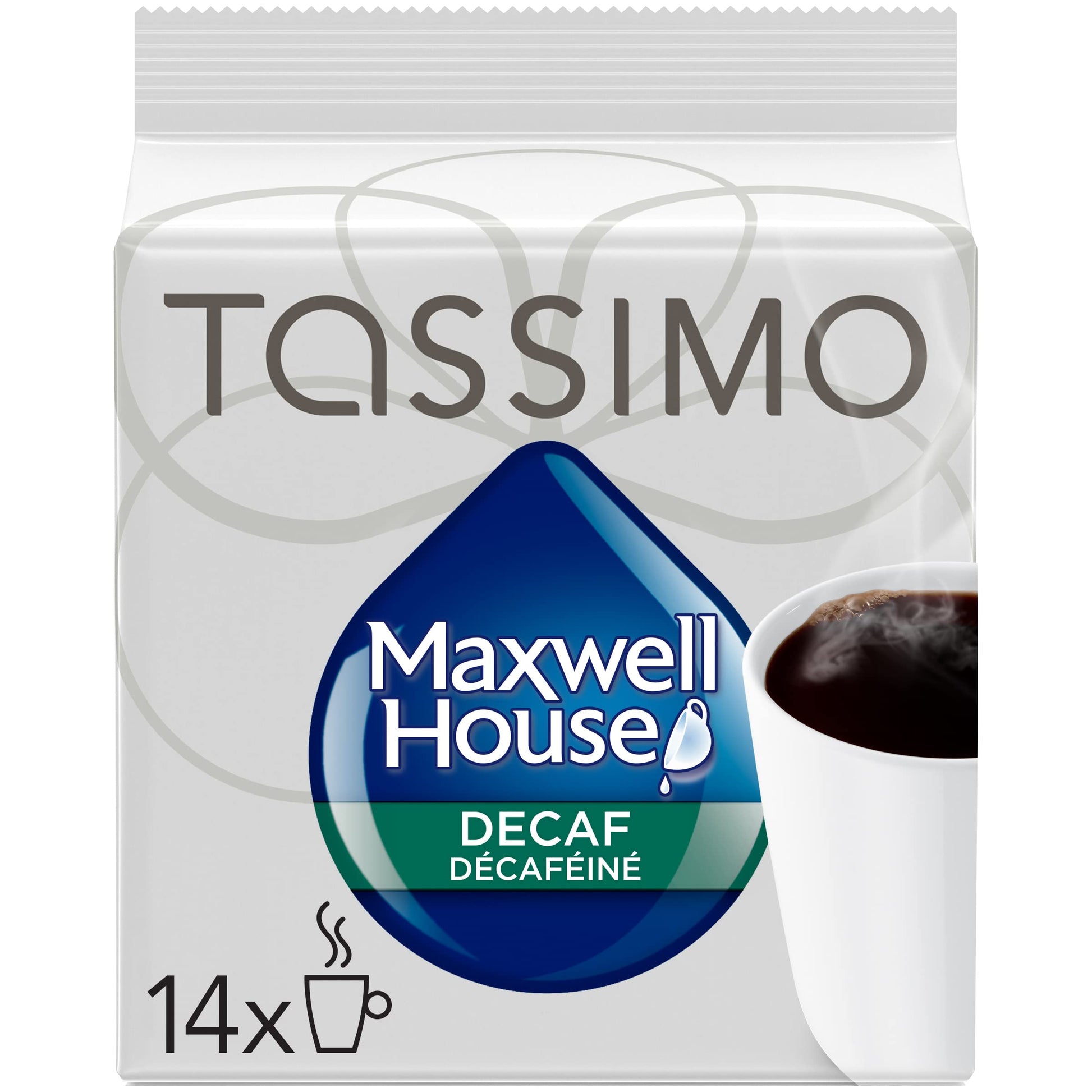 Maxwell House Cafe Collection Decaf  14-Count T-Discs For Tassimo Beverage Makers - Custom Roasts