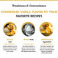 Fanale Premium Condensed Vanilla Bubble Tea Flavoring Powder | Perfect For Baking, Smoothies, Desserts And Drinks | Instant Flav