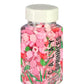 Sentovac Edible Red Pink Rose Mix Sprinkles For Decorating 1 Bottle 3.35Oz/ 95G | Cake Cupcakes And Ice Cream Topper Decorations