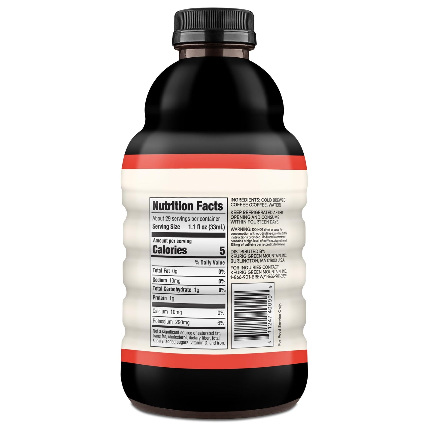 REVV 32oz Coffee Concentrate  6 count (1 pack of 6)