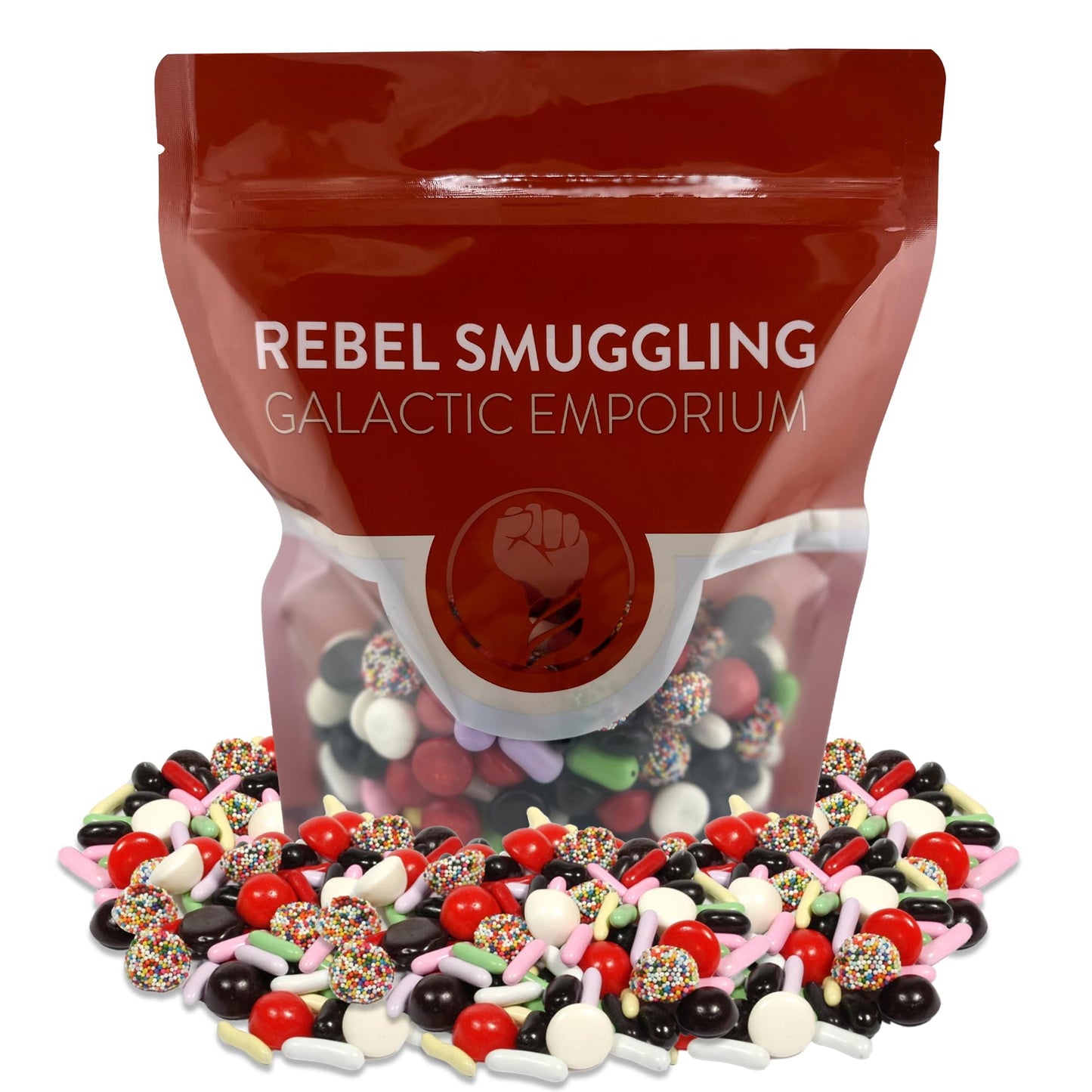 Licorice Bridge Mix Candy Bulk 2Lb Bag, Licorice Candy Assortment By Rebel Smuggling Galactic Emporium