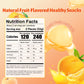 Joyvitas Peelable Gummy Yellow Peach Candy, Low Sugar & Low Calorie, 3 Pack (9.53oz) - Perfect for Stocking Stuffers & Gifts