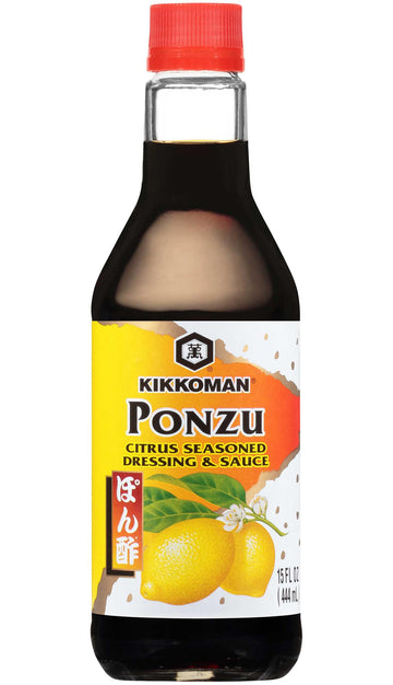 Kikkoman Ponzu Citrus Seasoned Dressing And Sauce, 15 Ounce