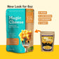 LIVING JIN Vegan Cheese Sauce Powder, Cheddar Flavor, Dairy-Free, Low Sodium, 6 Ounce Pack