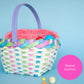Edible Pink Candy Grass, Fruit Flavored Cake And Cupcake Toppers, Basket Stuffers, Pack Of 3 (Strawberry)