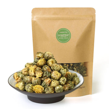 Goartea Chrysanthemum Tea Flowers 100G / 3.5Oz Chrysanthemum Flower Tea Loose Leaf Premium Dried Fetal Chrysanthemum Bud Herbal