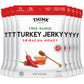 Think Jerky Sriracha Honey Turkey Jerky, High Protein, Gluten Free - 2.2 oz Bags, 8 Pack
