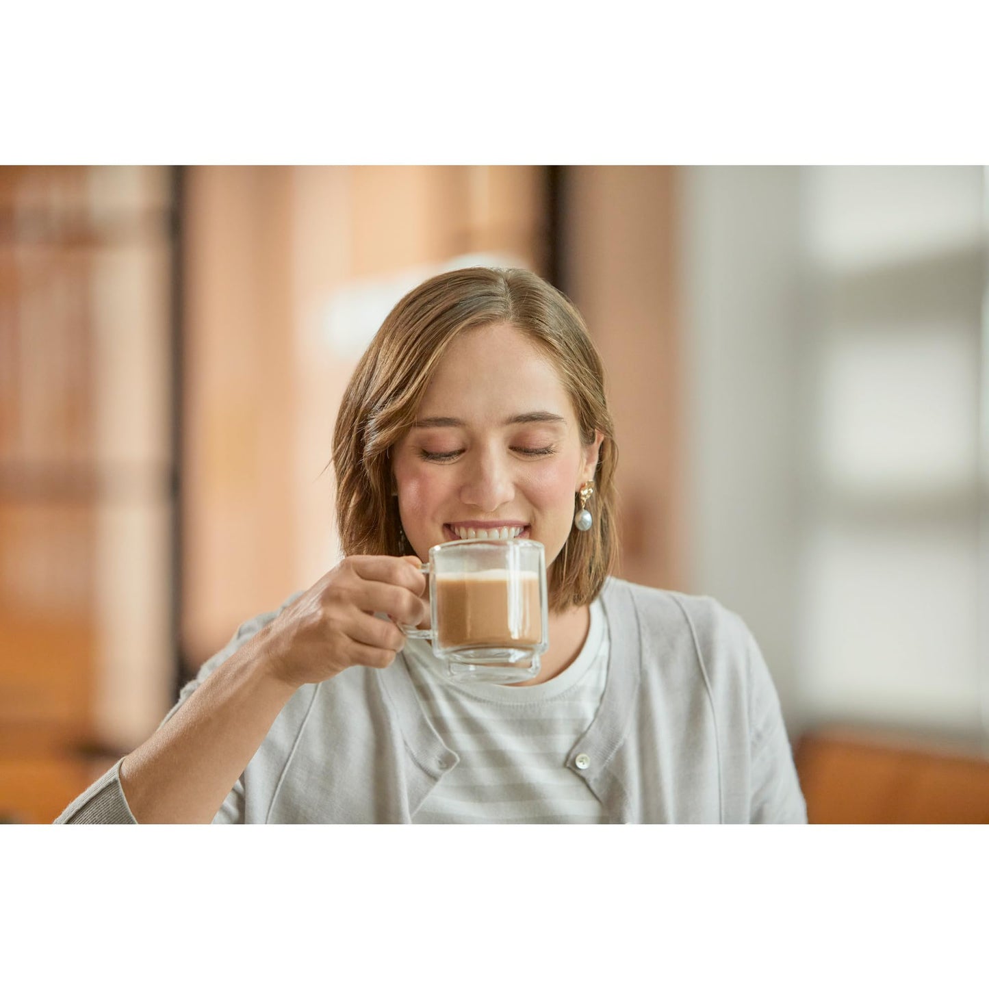 Keurig enhanced Caf? Milk Powder  1lb Bag  Specialty Beverage Base for Lattes & Cappuccinos  Makes about 30 Drinks  For Keurig Commercial malt-inspired  Contains Milk & Soy  12 Pack