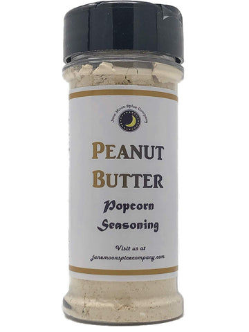 Enhanced | Peanut Butter Popcorn Seasoning | Large Shaker | Calorie Free | Fat Free | Saturated Fat Free | Cholesterol Free | Crafted In Small Batches | Peanut Butter Popcorn Seasoning – Indulge In A Creamy, Nutty Flavor!