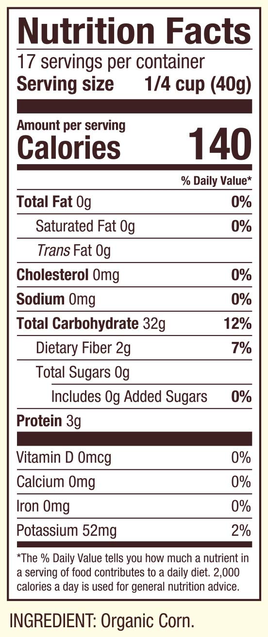 Bobs Red Mill Organic Corn Grits/ Polenta, 24 Oz